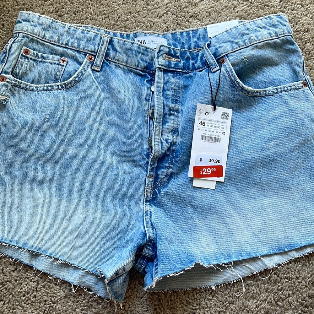 Zara denim short